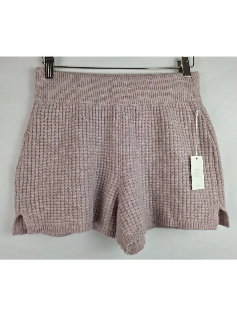 Abercrombie & Fitch Lounge Collection Women's Shorts Size Small Pink Soft Waffle